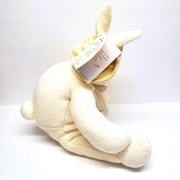 Bunnies By The Bay Hallmark Plush 2002 Baylee Bunny Rabbit Embroidery Flower Tag - Picture 3 of 12